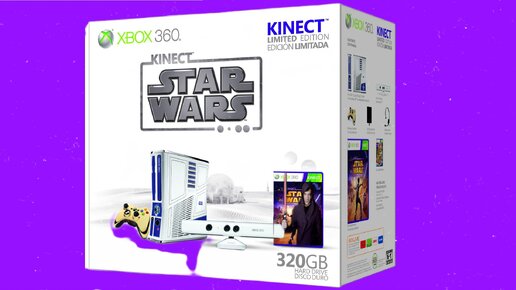 Распаковка Xbox 360 Limited Edition Star Wars