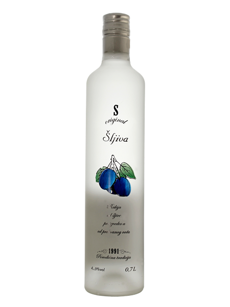 Сербская ракия "Шливовица" (кстати, она продаётся и в России!)