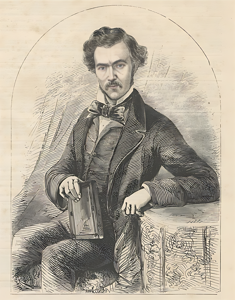 "Доктор Кёрк из Эдинбурга, натуралист, сопровождающий доктора Ливингстона". Из "Иллюстрированных новостей мира", 27 февраля 1858 года. 