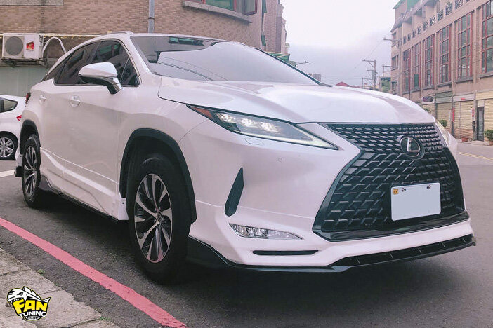 Аэродинамический обвес в стиле Валд (Wald) на Лексус (Lexus) RX 2019+ (не F-Sport)