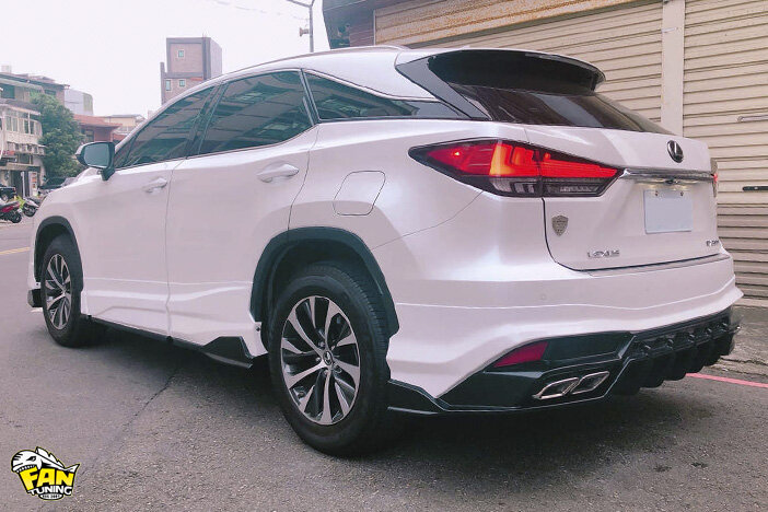 Аэродинамический обвес в стиле Валд (Wald) на Лексус (Lexus) RX 2019+ (не F-Sport)