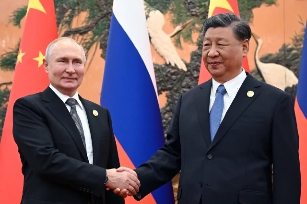    Владимир Путин и Си Цзиньпин.