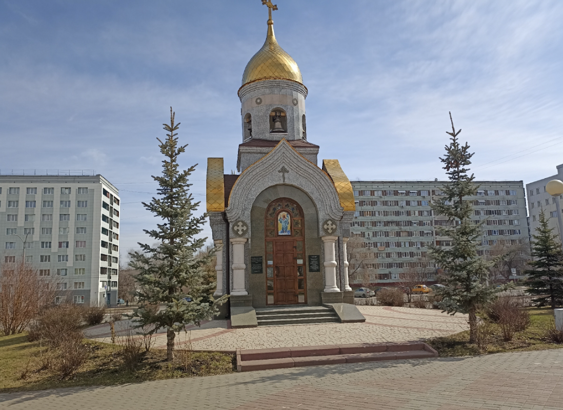 фото автора - прогулка по бульвару Строителей в Кемерово