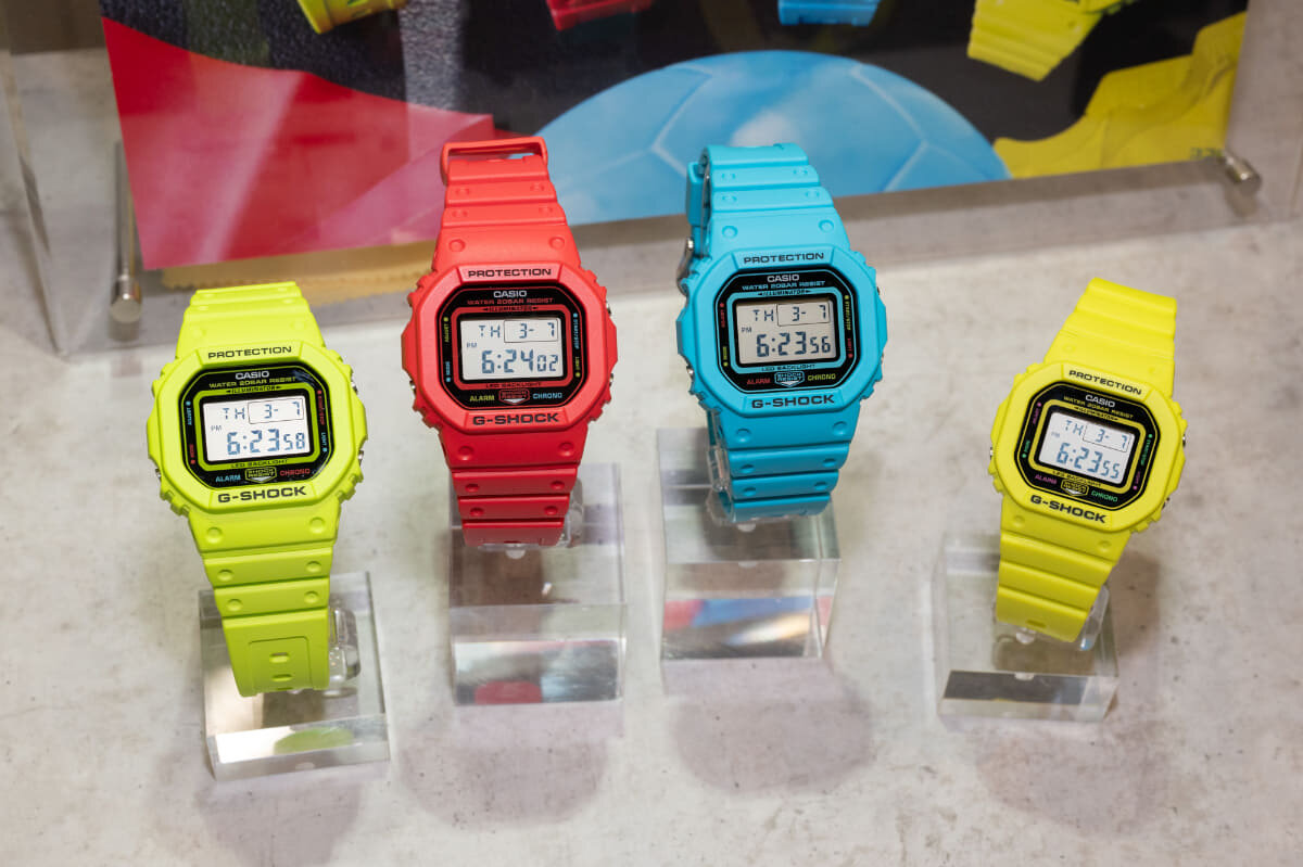 G-SHOCK в ярких энергетических цветах