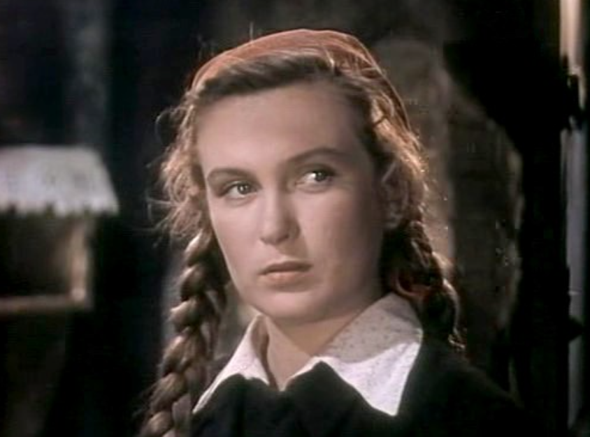 И. Извицкая в фильме "Поэт", 1957 год 