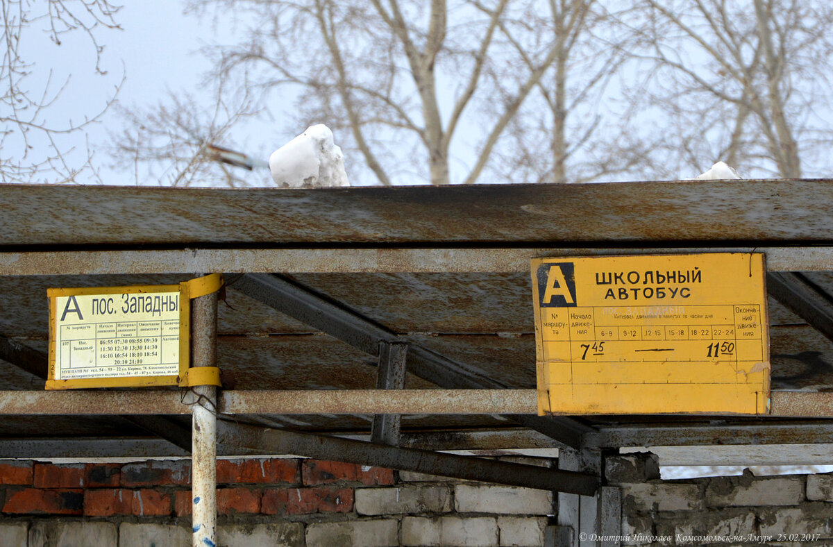 Первомайская демонстрация на пр. Мира в Комсомольске-на-Амуре, 2017 г.