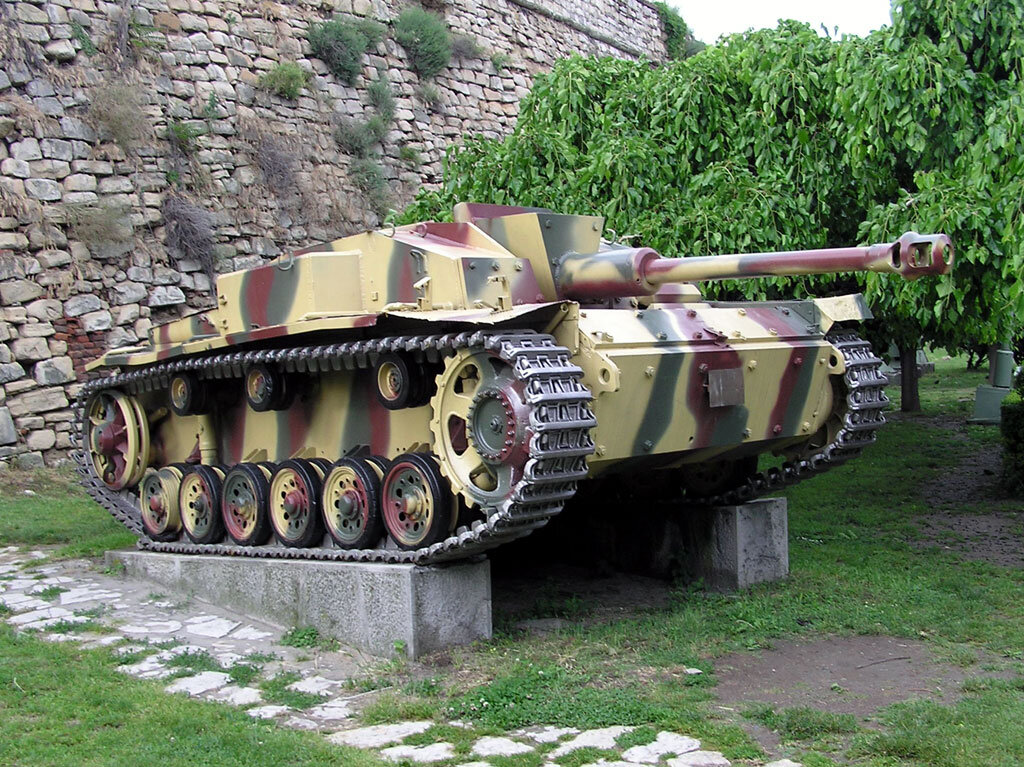 StuG III в музее военной техники в Белграде.