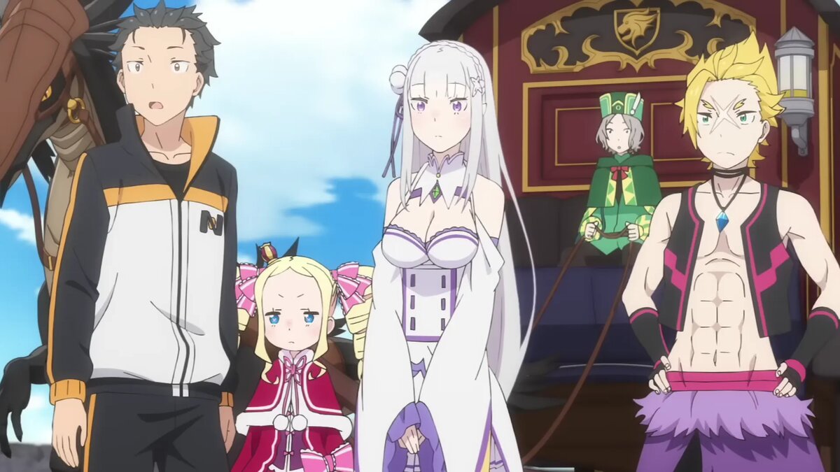 Кадр из трейлера 3 сезона аниме «Re:Zero. Жизнь с нуля в альтернативном мире»   📷