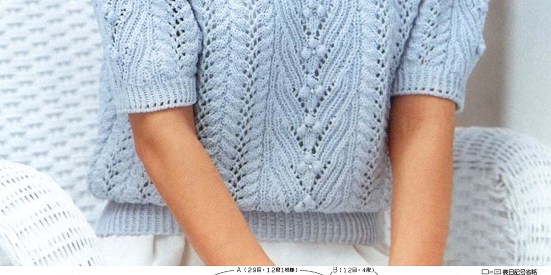 Подборка моделей для вязания из японского журнала.