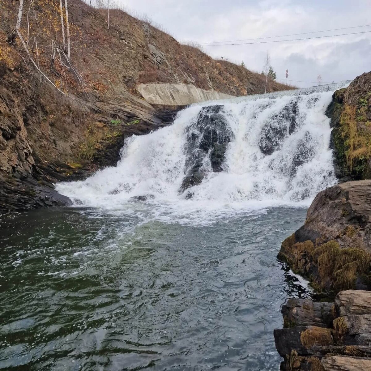 Висимо-Уткинский водопад. Фото: Елена Турченко| ВКонтакте (vk.com)