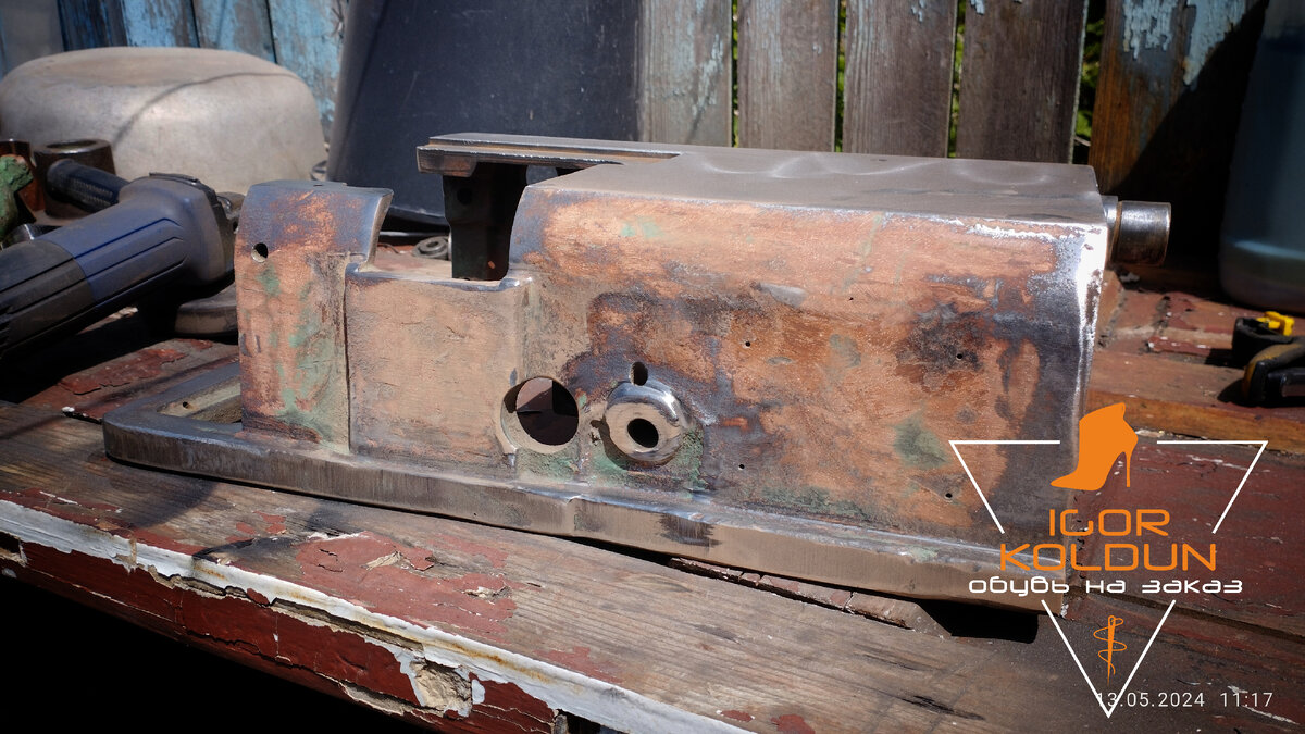 АСГ 13 ремонт и покраска.