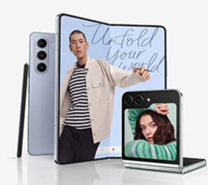 С 8 мая по 9 июня 2024 года в А1 стильные и функциональные смартфоны Samsung Galaxy Z Flip5 и Samsung Galaxy Z Fold5 доступны к покупке со скидкой до 960 рублей.