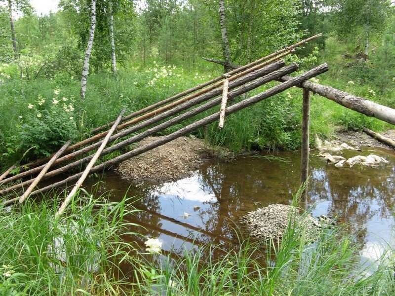 Место промывки демантоидов