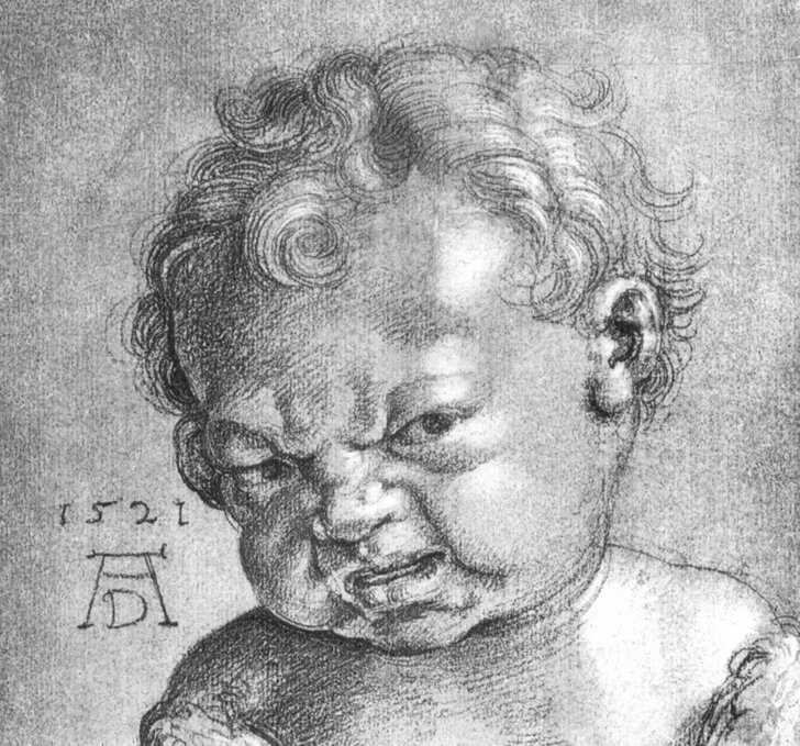Согласитесь, младенцы на средневековых картинах выглядят как минимум странно.-1-2