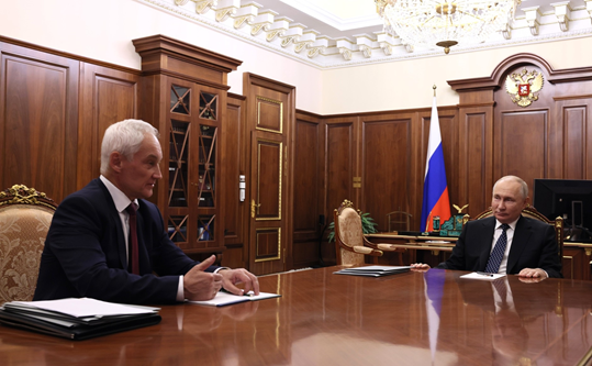 не вооружённым взглядом видно расположение Путина к Андрею Рэмовичу