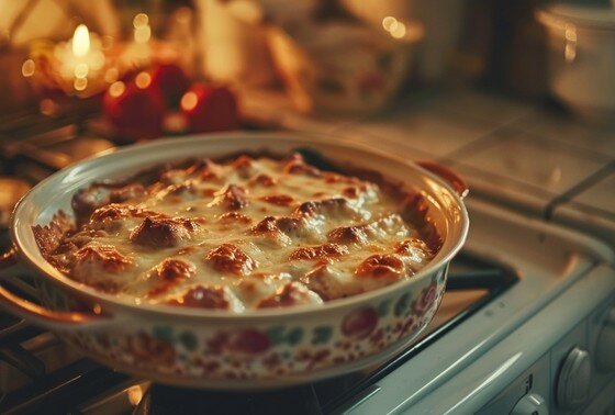    Мясо по-французски