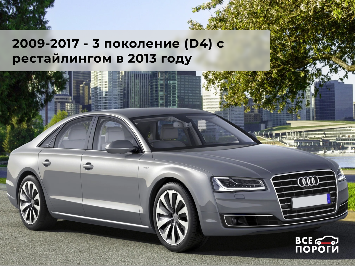 Audi A8 - самый стойкий к коррозии кузов | Все Пороги | Дзен