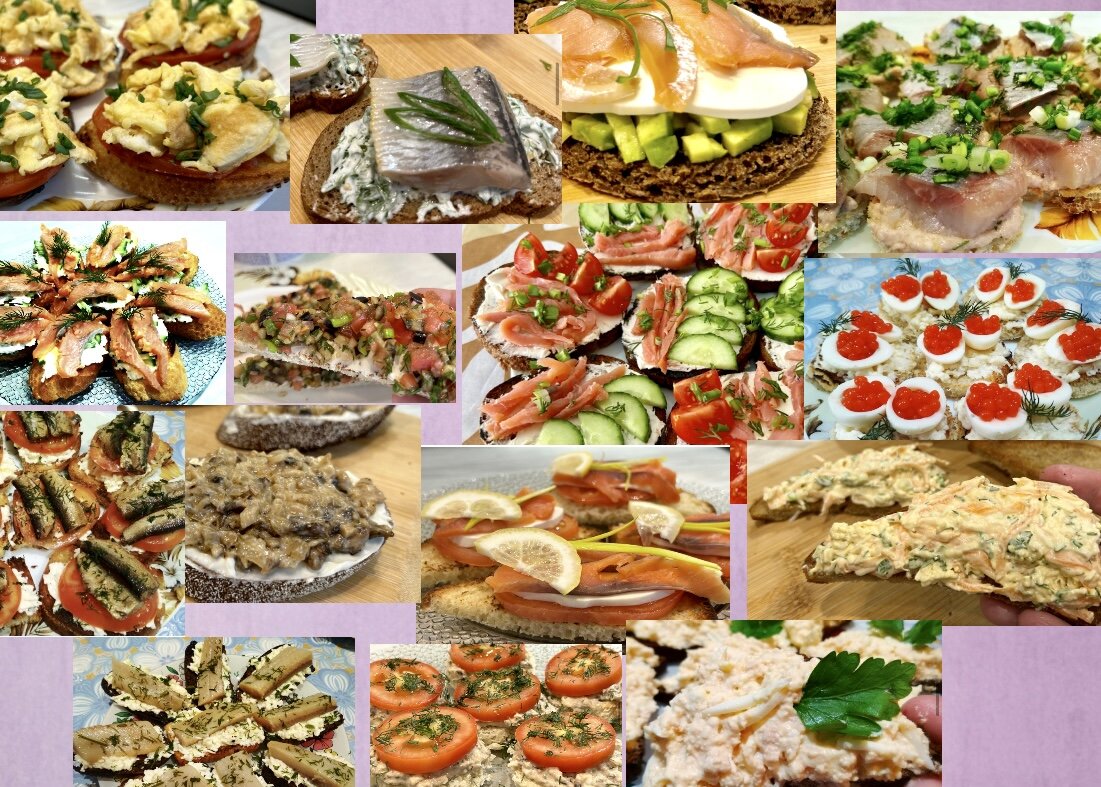 Бутербродные закуски: 15 беспроигрышных идей на любое праздничное застолье(берите на заметку)