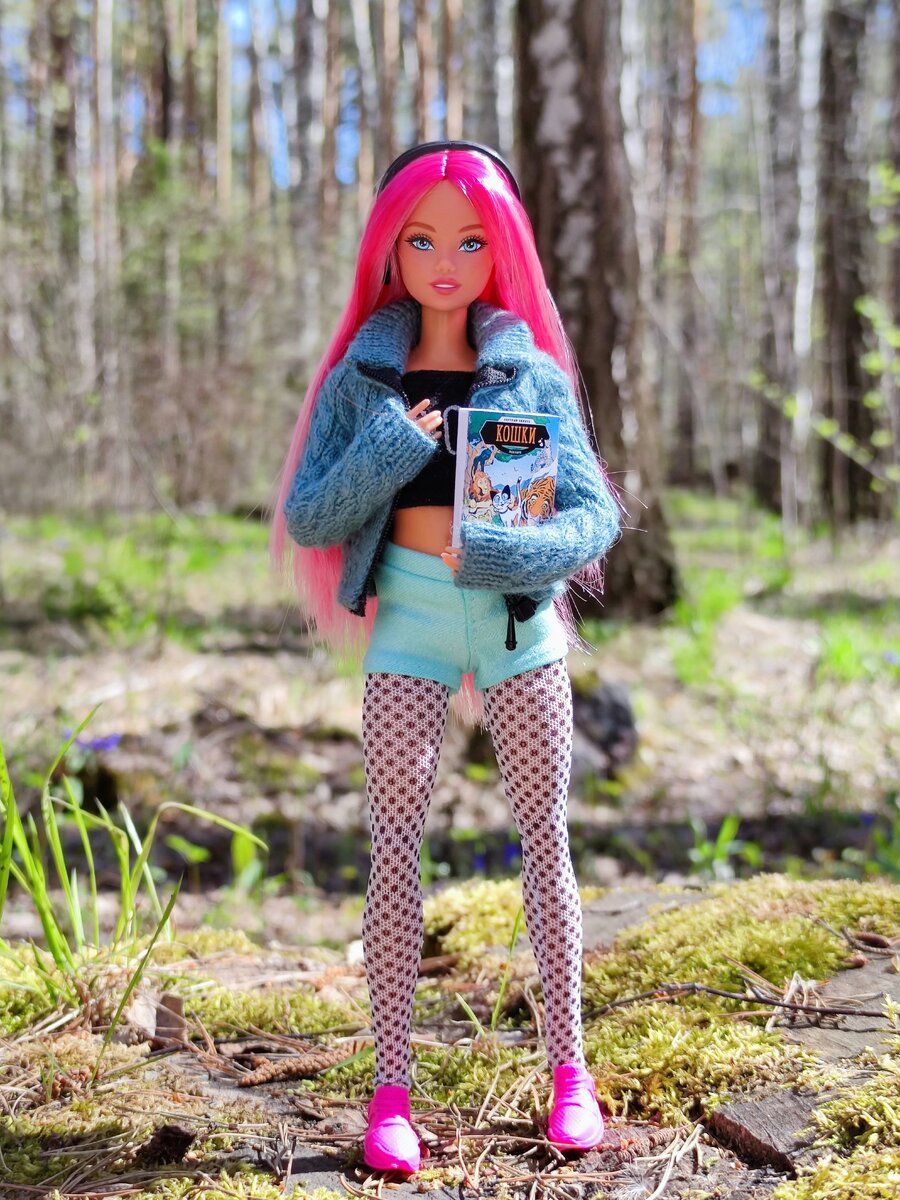 Barbie розовая русалочка Одиль – Ариэль, гибрид на петит-теле Виктории Barbie Looks #22