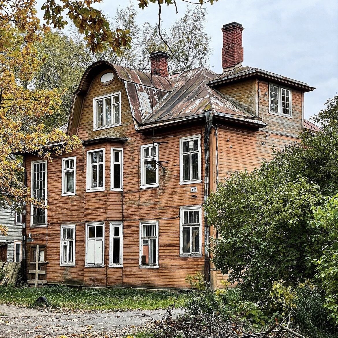 Эстонская архитектура в Печорах, Псковская область, 1920-е – 1940-е