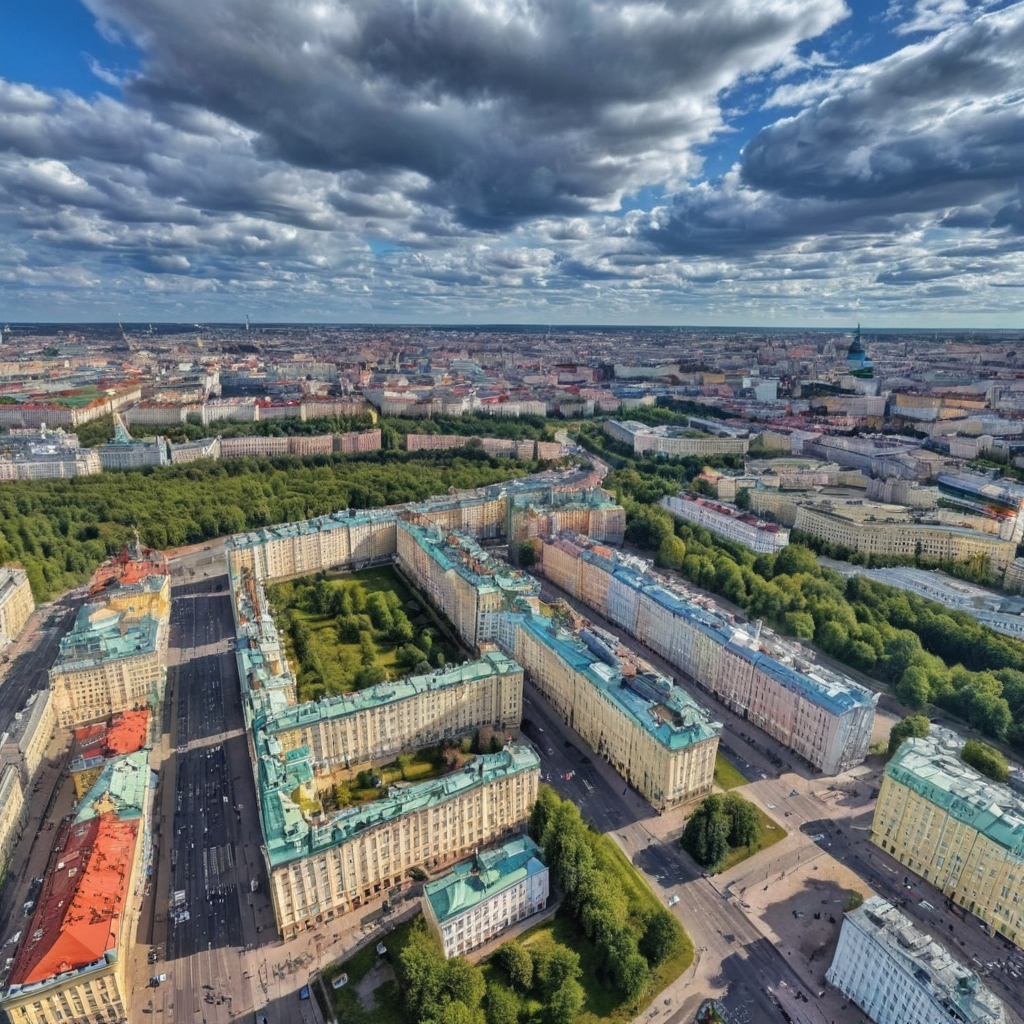 Расчет объемов земляных масс в Пушкинском районе Санкт-Петербурга 