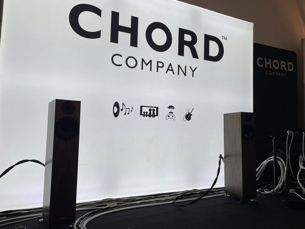​ Аудиокабель Chord Company можно было встретить в целом ряде комнат на выставке High End Munich.