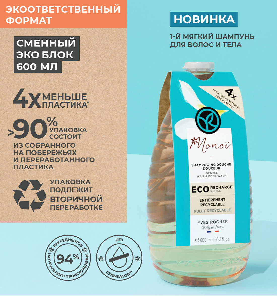 Новинка от Ив Роше MONOI-аромат лета на Вашей коже! | про Ив Роше -без ...