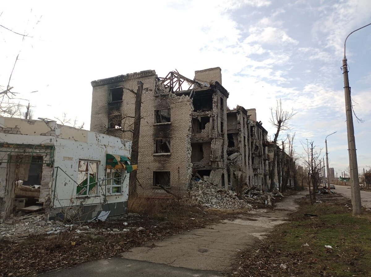 Украина разбомблена.  Фото: Фото: ФедералПресс / Максим Ченцов