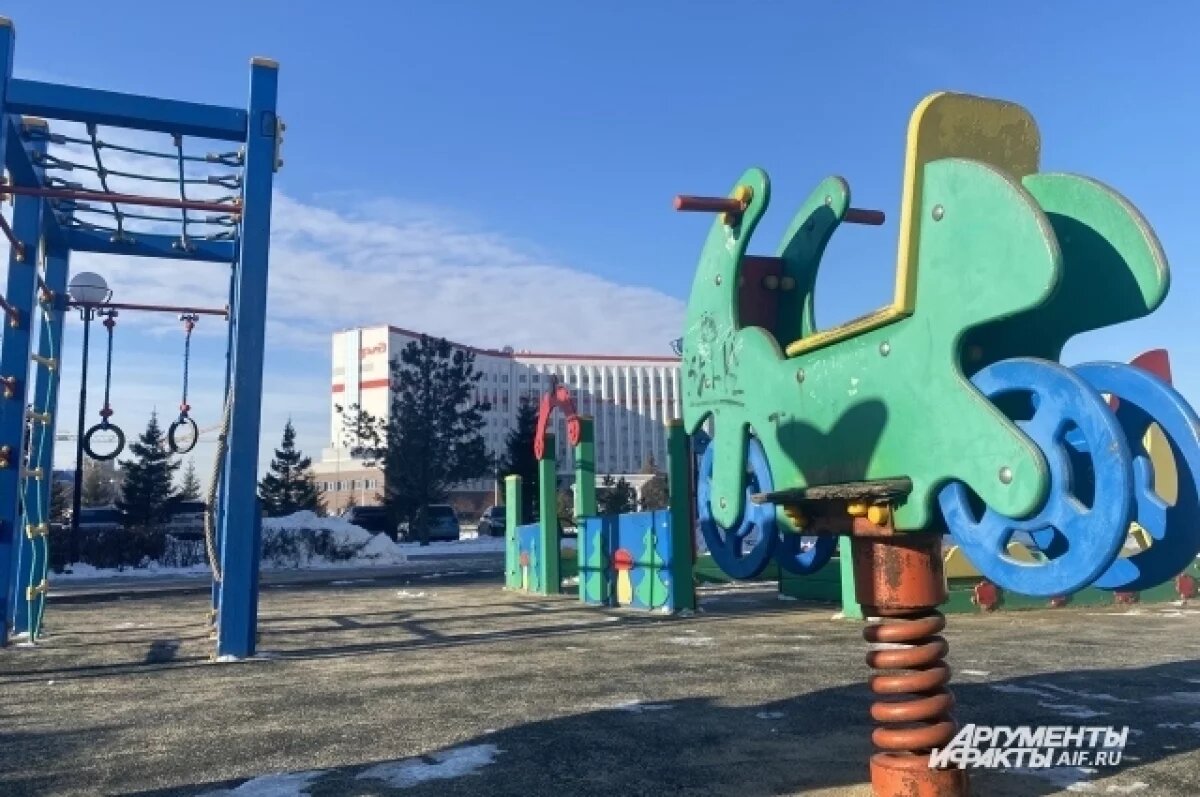    Губернатор Мазур поручил следить за безопасностью томских детских площадок