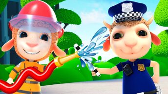 Пожарный и Полицейский | Новый Мультик Для Детей | Долли и Друзья