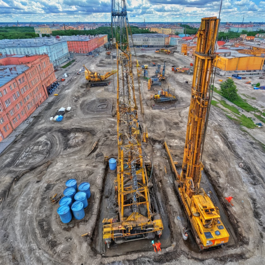 Бурение с поиском воды в Петроградском районе Санкт-Петербурга 