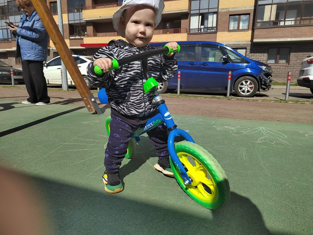 Беговел позаимствовала, примеряется