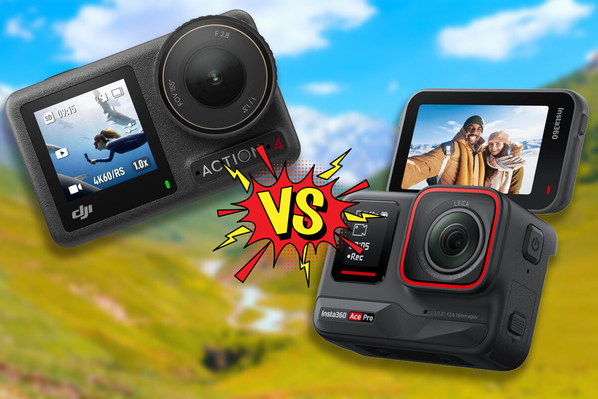 Выбираем экшн-камеру — Insta360 Ace Pro или DJI Osmo Action 4