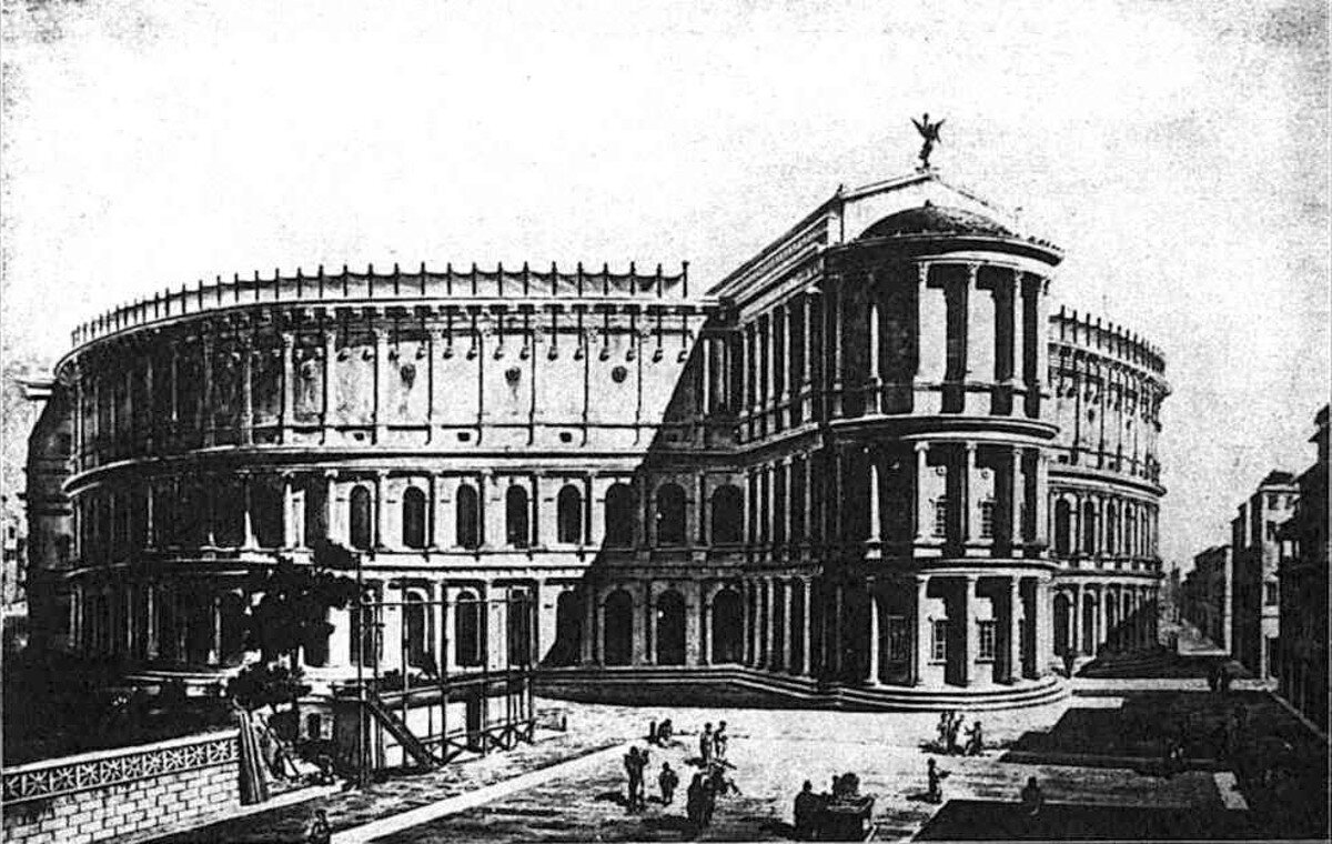 Реконструкция театра Помпея 