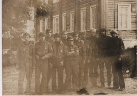 Фото 1. Бригада №1 ССО «Viking», 1971 год