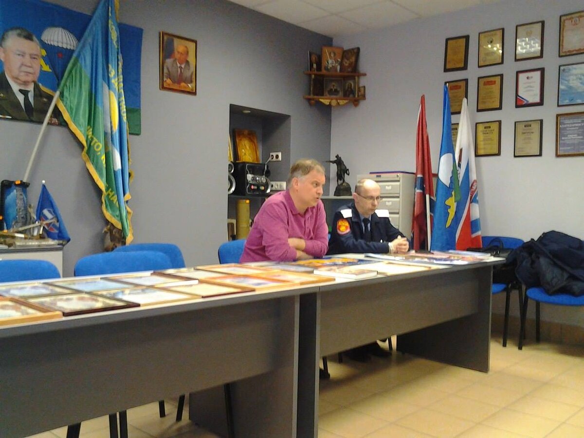 Атаман Коценко В.Н. и начальник штаба Никульшин В.В.