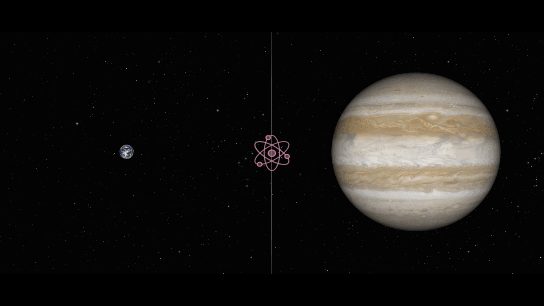 Земля - Юпитер