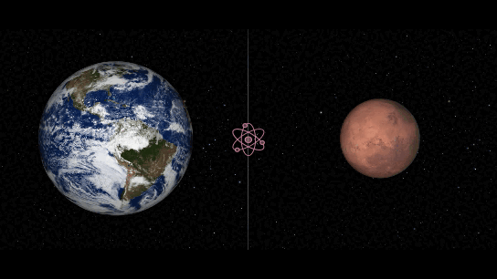 Земля - Марс