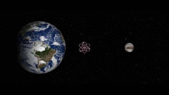 Земля - Плутон