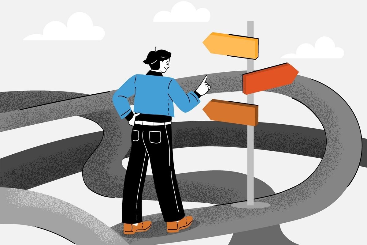 Налево пойдешь — педагогом станешь, направо пойдешь — быть тебе экономистом📷
