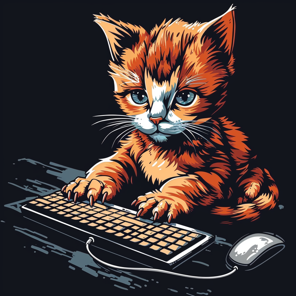 Котика сгенерил тут: https://neuro-holst.ru/text-to-image
