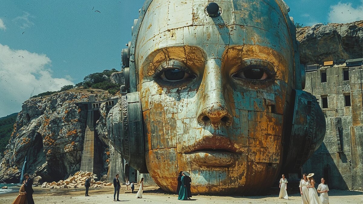 Изображение сгенерировано нейросетью  Промт-автор : Fredrik Jonson Из серии " То, что осталось позади..." 