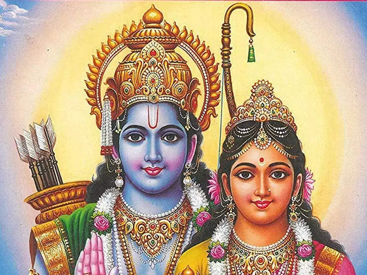 Рама и Сита. Изображение: lordhanuman.org