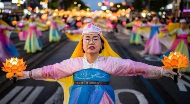 Майские праздники в Южной Корее очень яркие