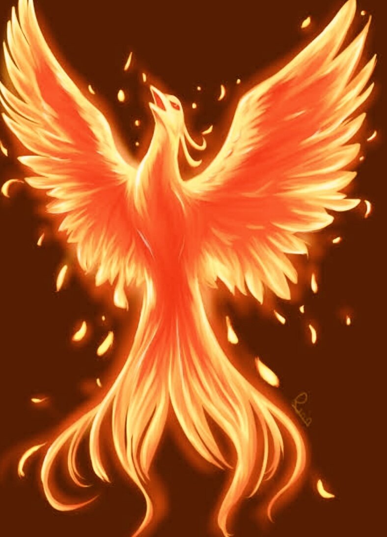 Символ 8 лунного дня птица Феникс - возрождение 