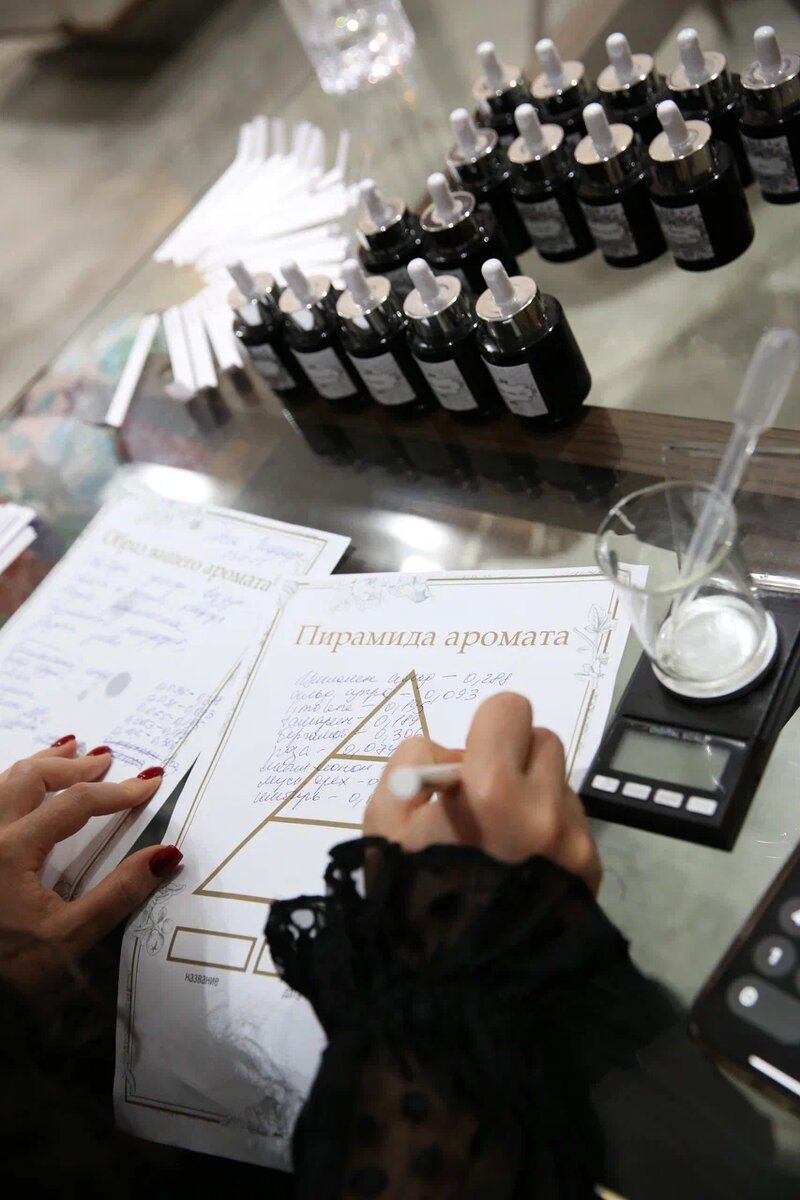 Разработка концепции аромата для ювелирного дома