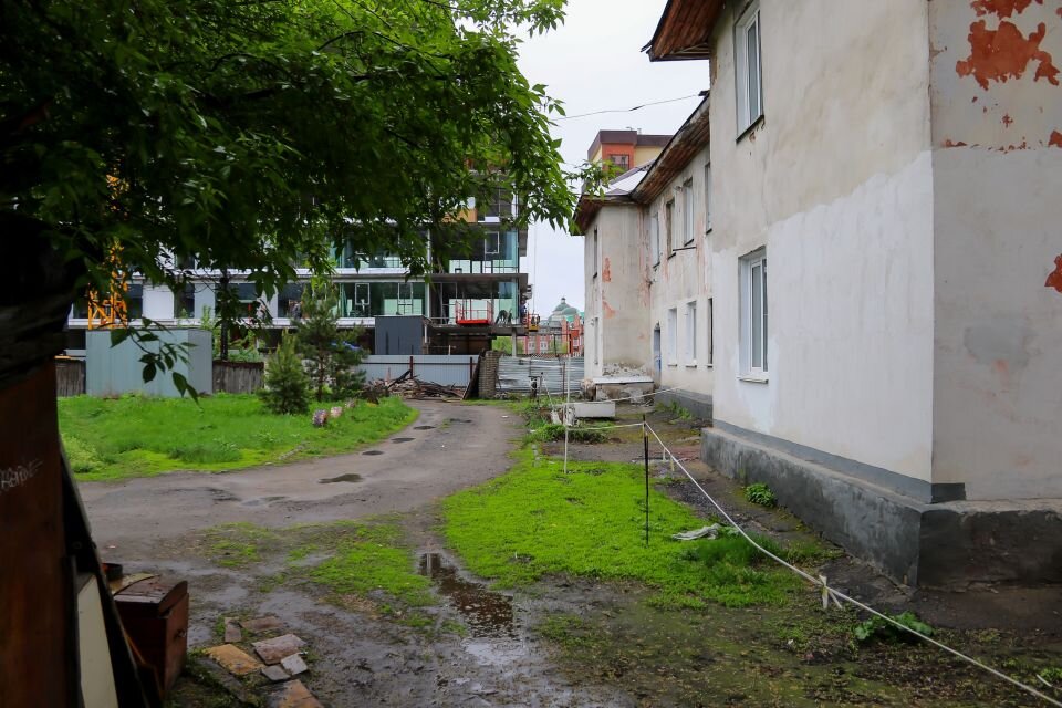    Аварийный дом на улице Партизанской, 70б. Источник: Виталий Барабаш/"Толк"