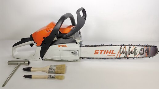 Замена воздушного фильтра и свечи Stihl MS 182. Как правильно поменять фильтр и свечу на бензопиле.