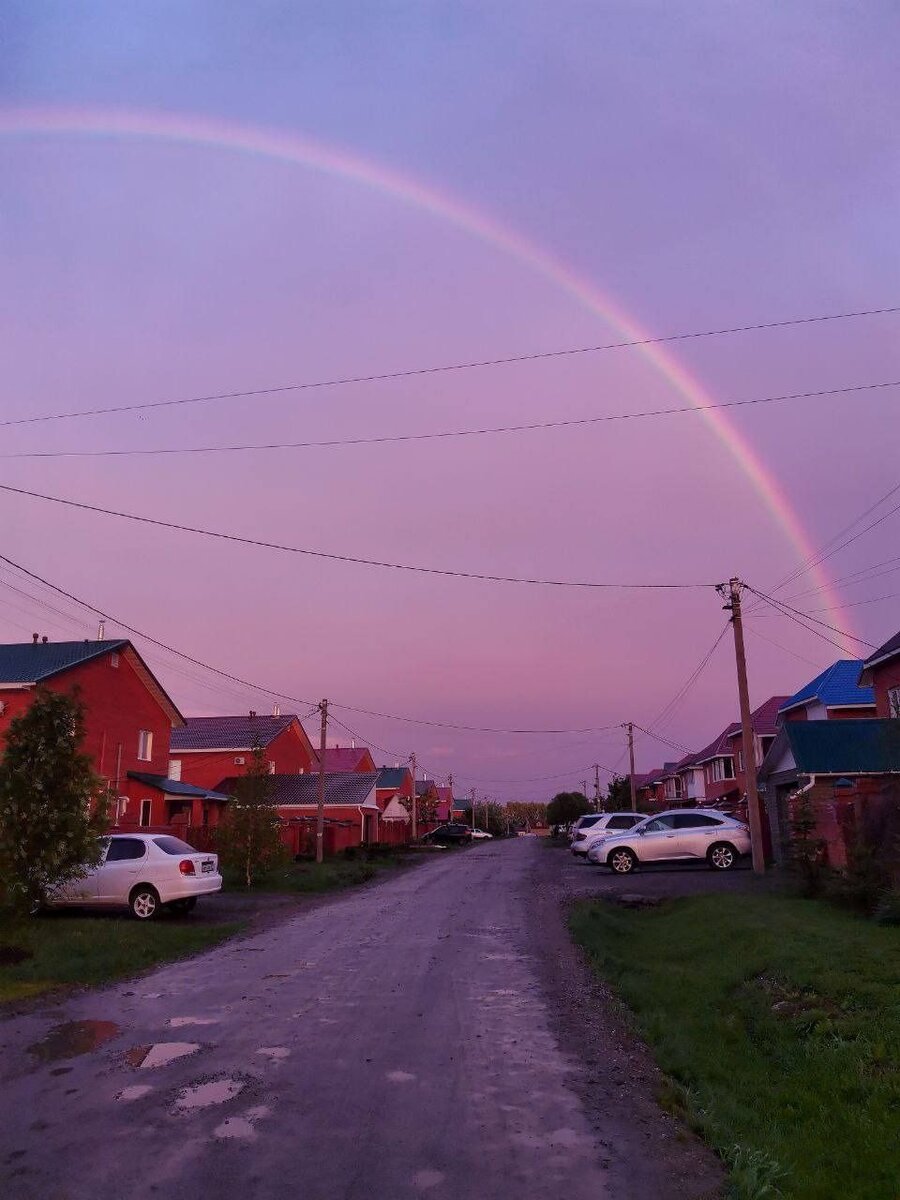    Закат в Барнауле. Источник: t.me/vkurse22