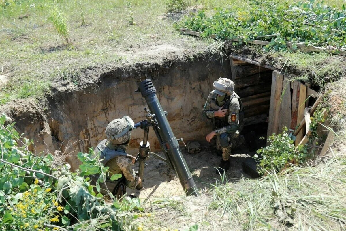 Украинские войска строят укрепления у больниц и домов в Харьковской области  | RuNews24.ru | Дзен